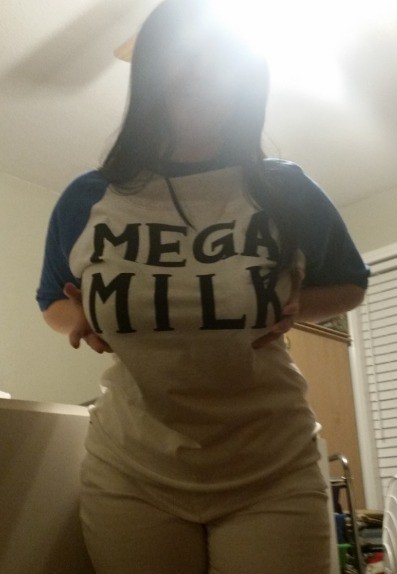 Milk shirt