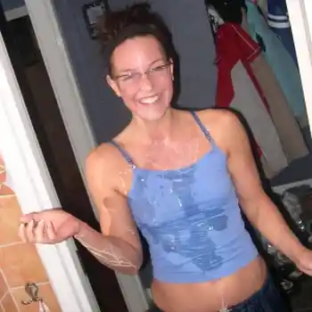 best of Inside cum clothes tits