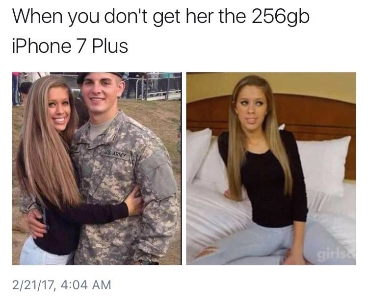 Cheating military wife
