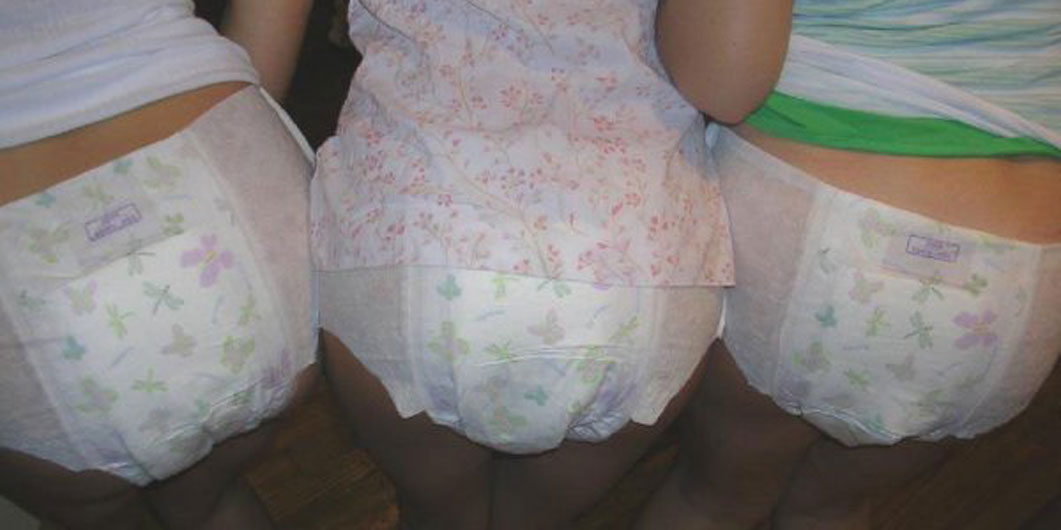 Triple diaper