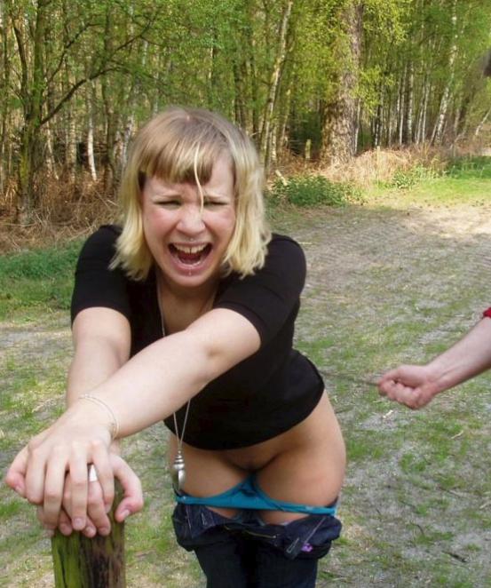 best of Switch naked spanking outdoor