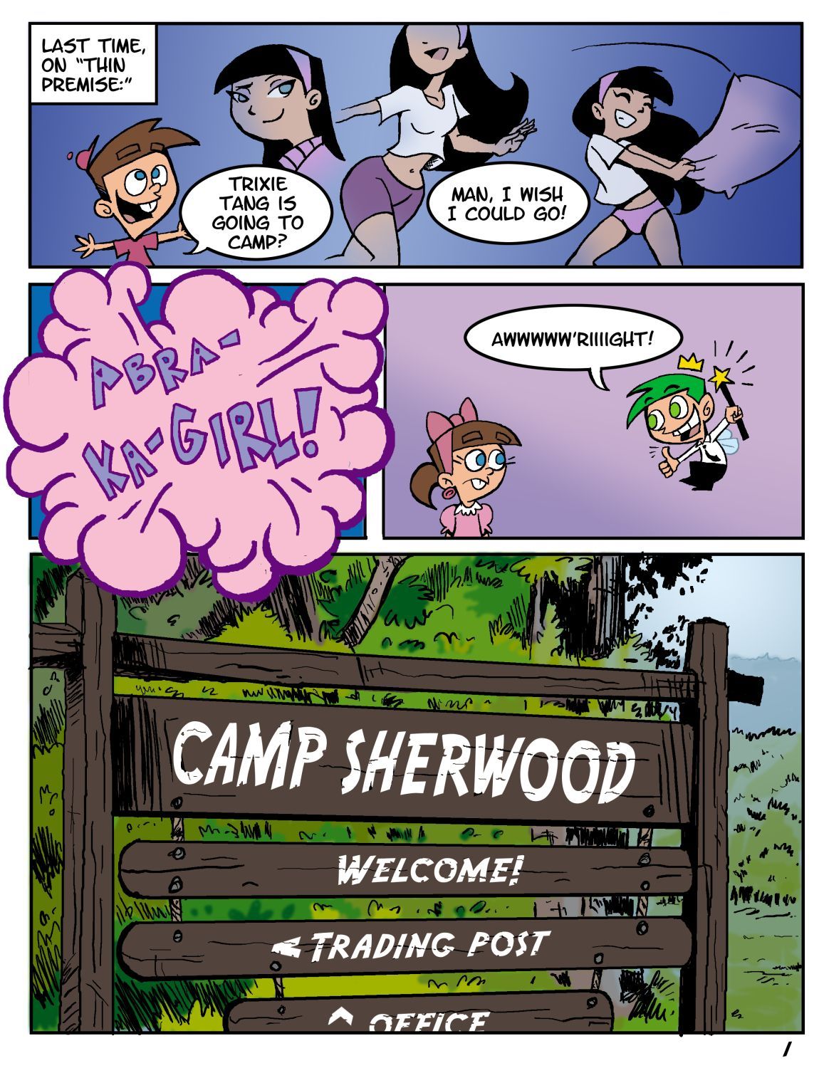 Cartoon camp