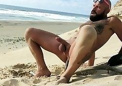 best of Masturbate dick beach hairy thai on