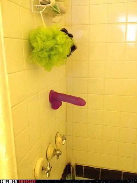 best of Suction dildo shower