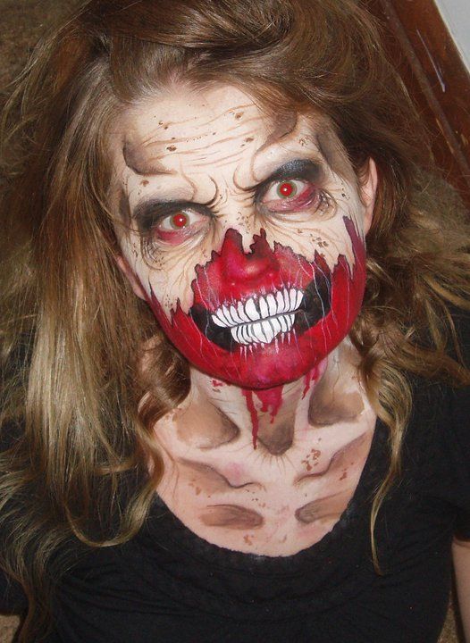 best of Painting zombie face Adult