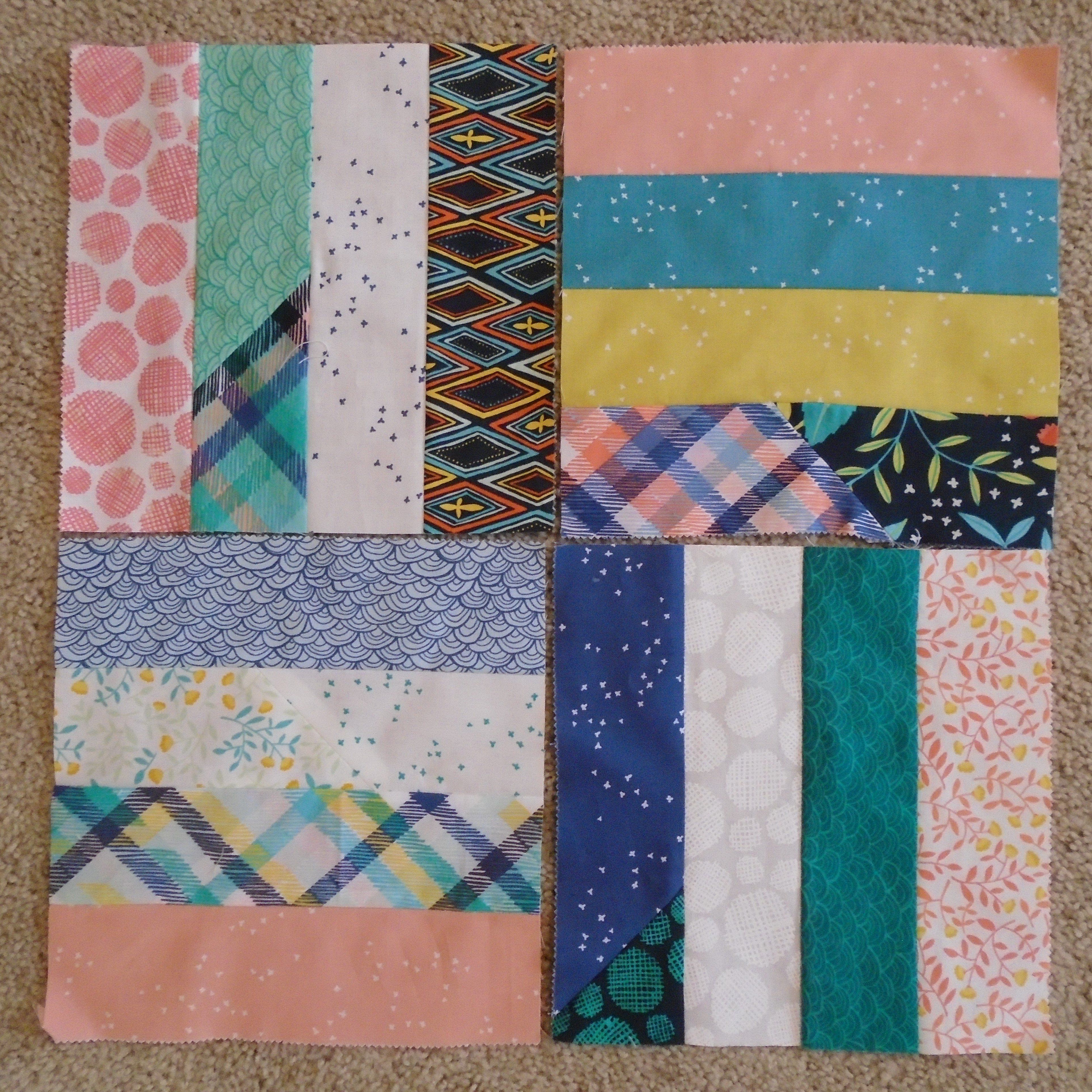 best of Strip pinwheel quilt pattern Three