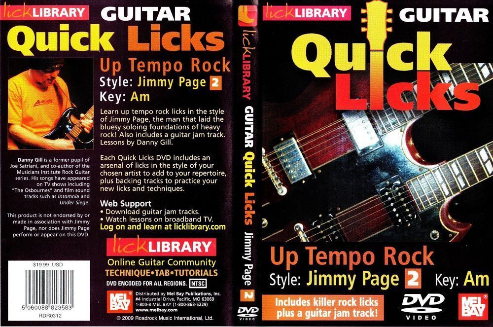 best of Library track Lick backing