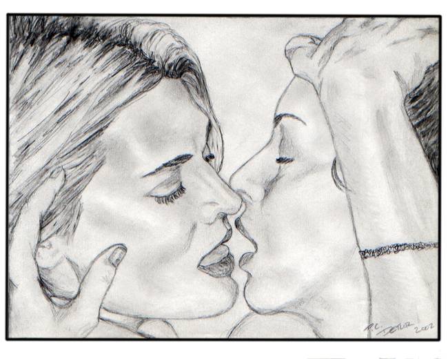 Lesbian Porn Drawing