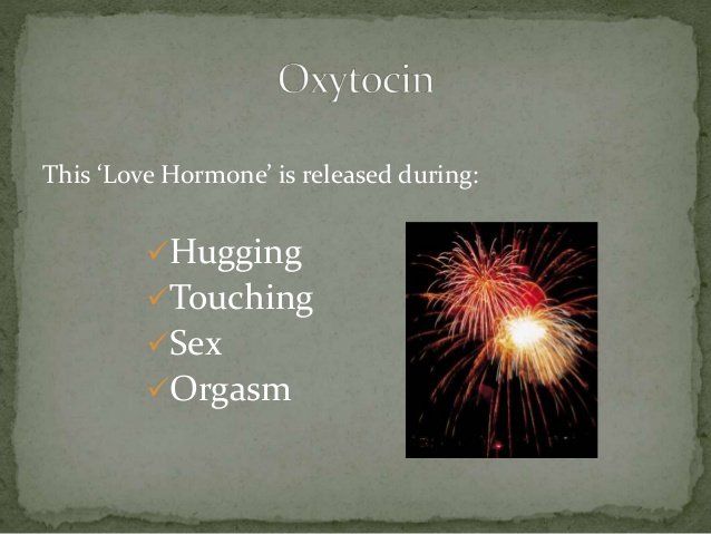 Updog reccomend Hormone for orgasm
