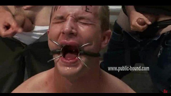 Gay deepthroat torture bdsm