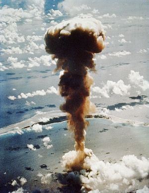 Thunderstorm reccomend Atom bomb test at bikini island