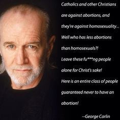 George carlin liberal asshole
