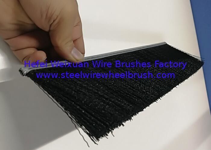 Brush style dust protector strips