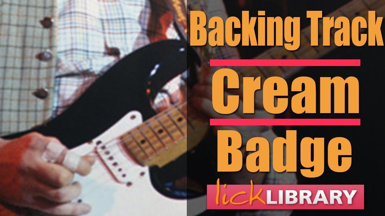 Uncle C. reccomend Lick library backing track