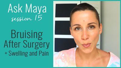 best of Facial brusing surgery swelling Reduce