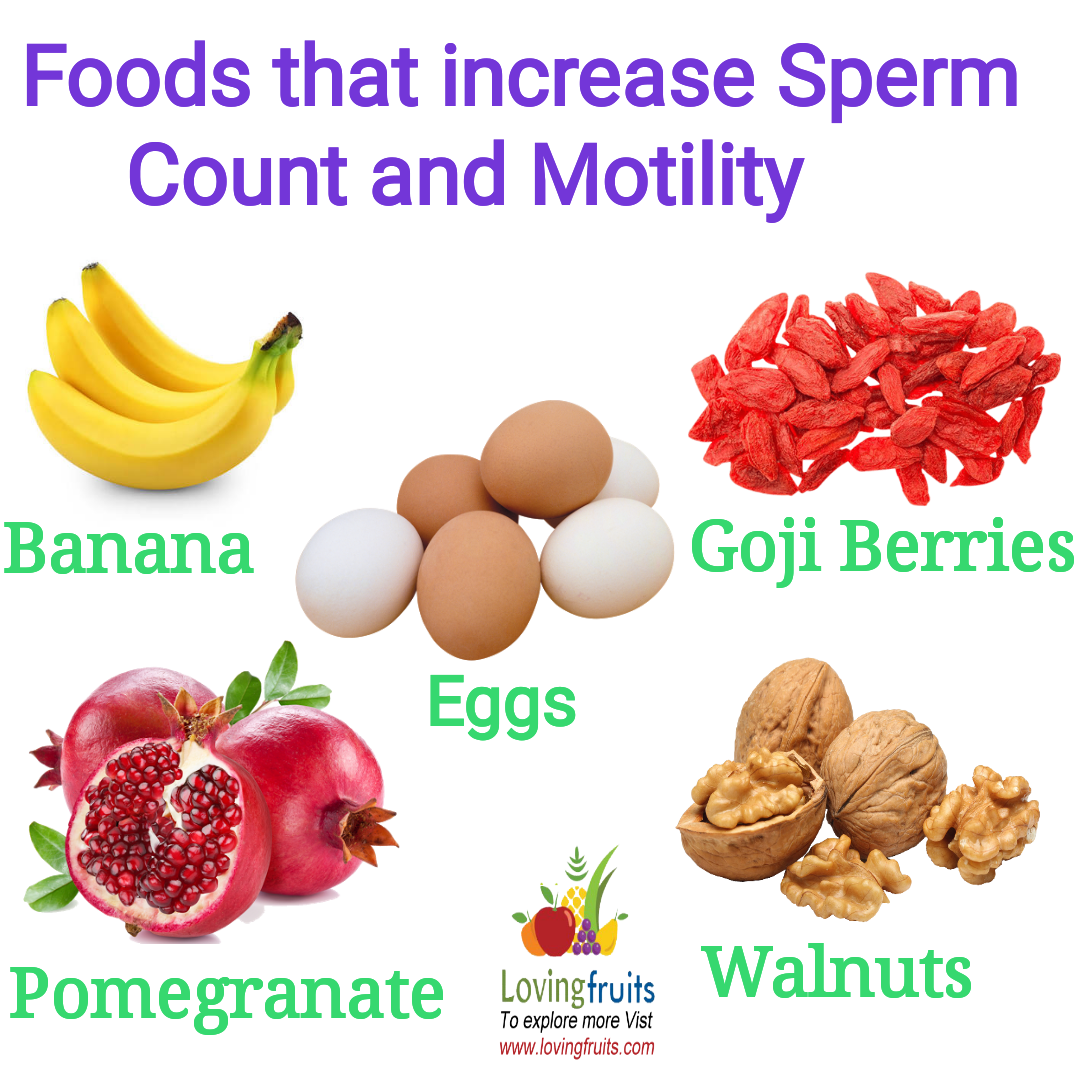 Foods to make sperm taste