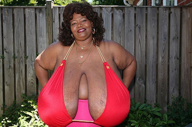 Biggest boob woman
