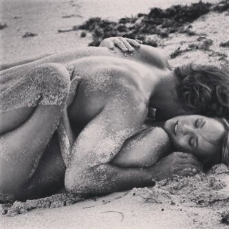 Erotic beach sex