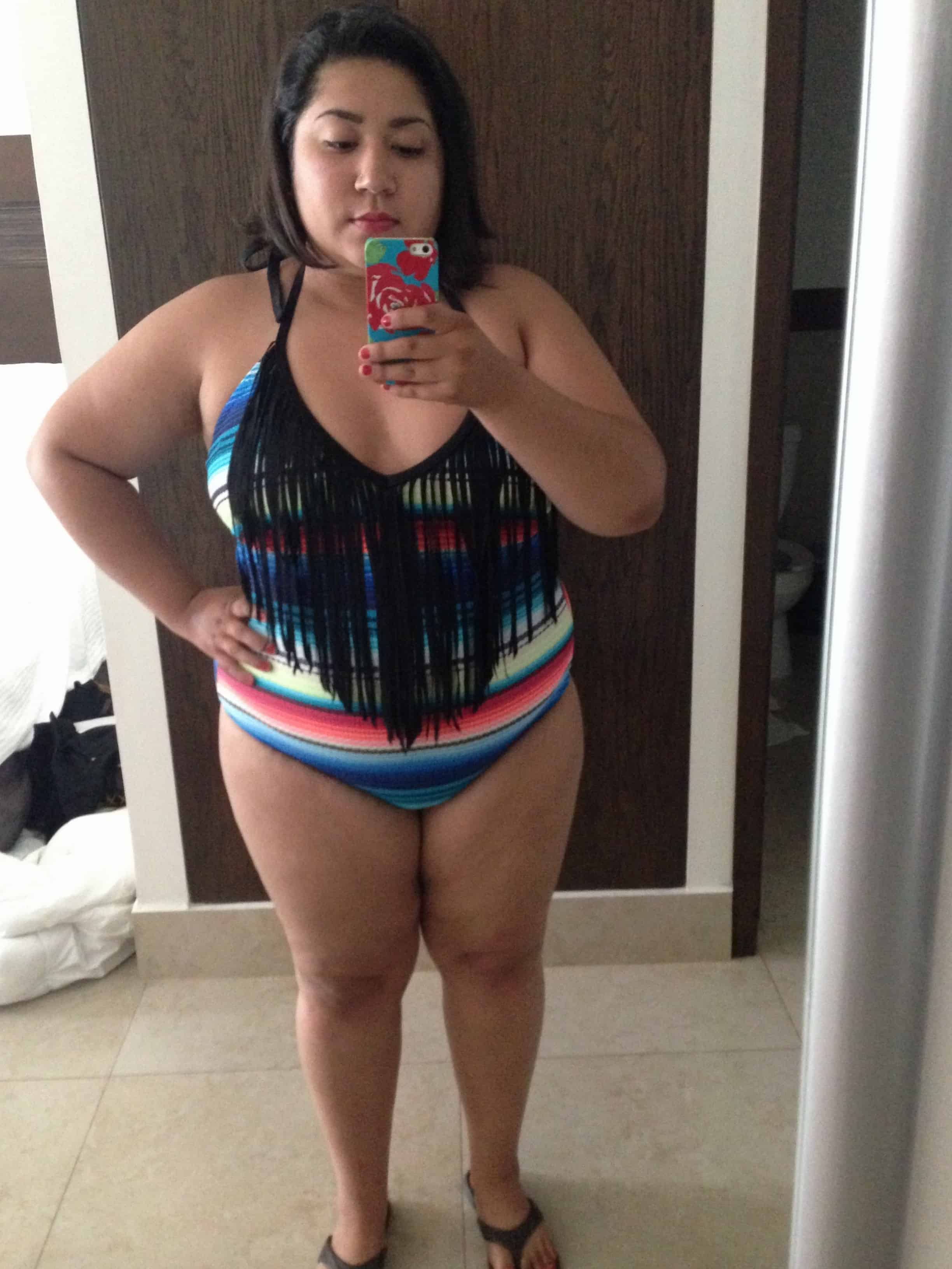 Fat chubby mexican woman