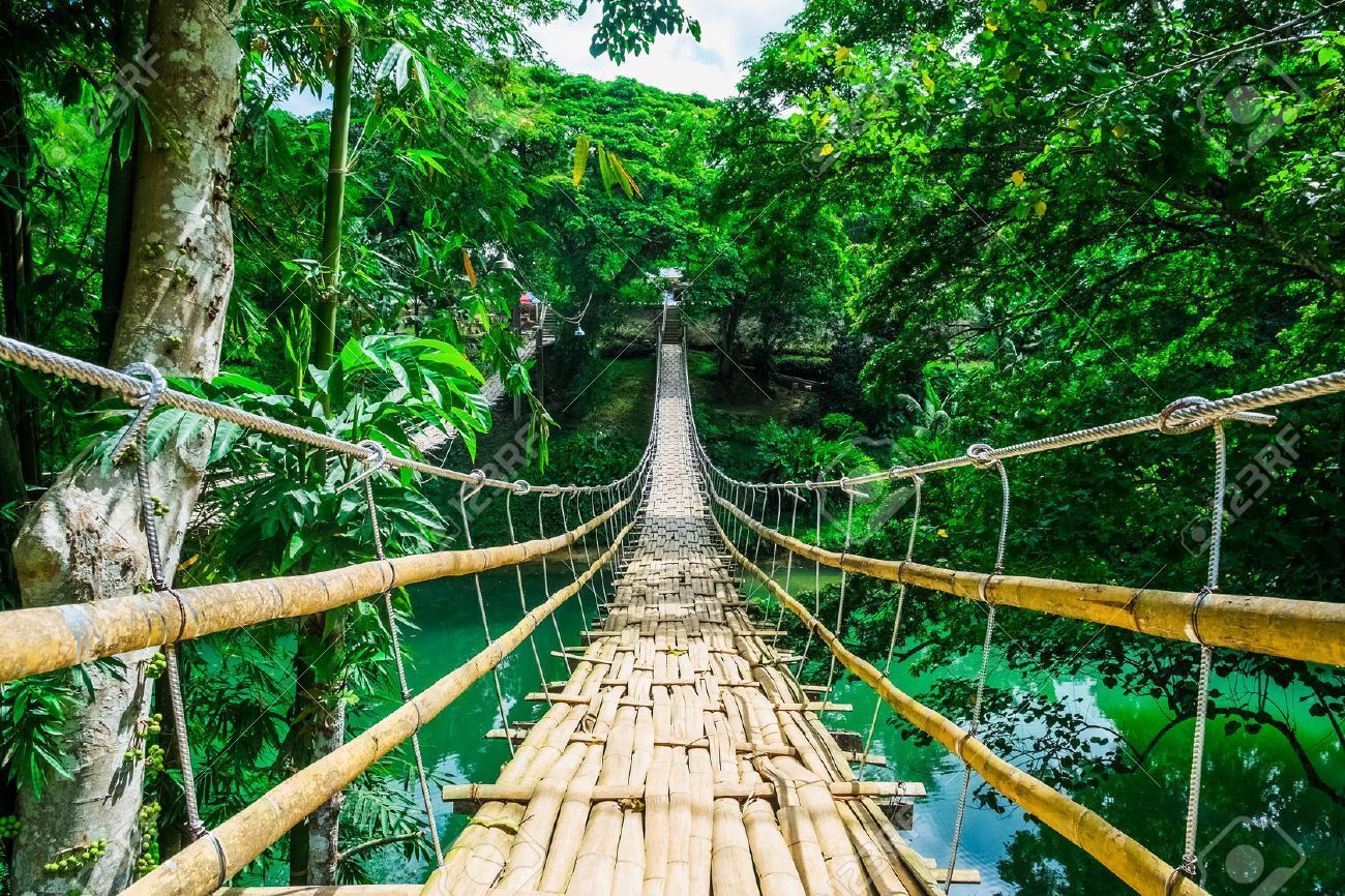Peep reccomend Bohol swinging bridge