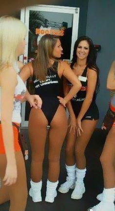 best of Girls pantyhose Hooters in