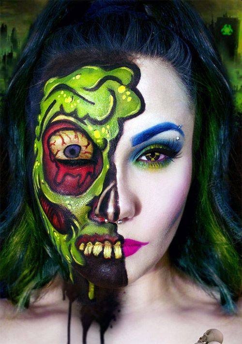 best of Painting zombie face Adult