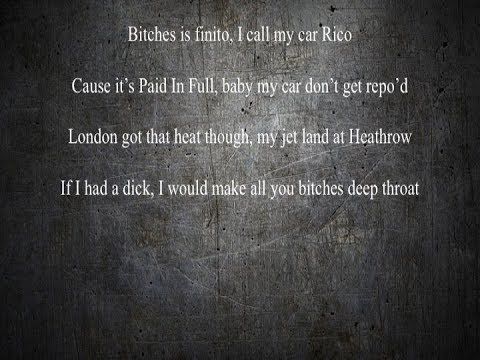 Showboat reccomend Lick my penis up and down lyrics