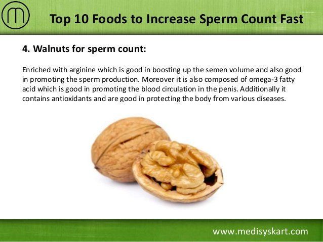 best of Activity increase Foods that sperm