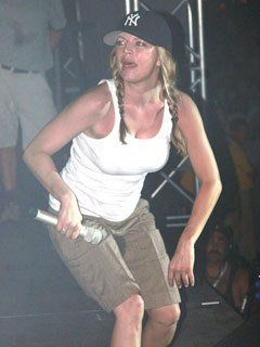 best of Herself onstage peeing Fergie