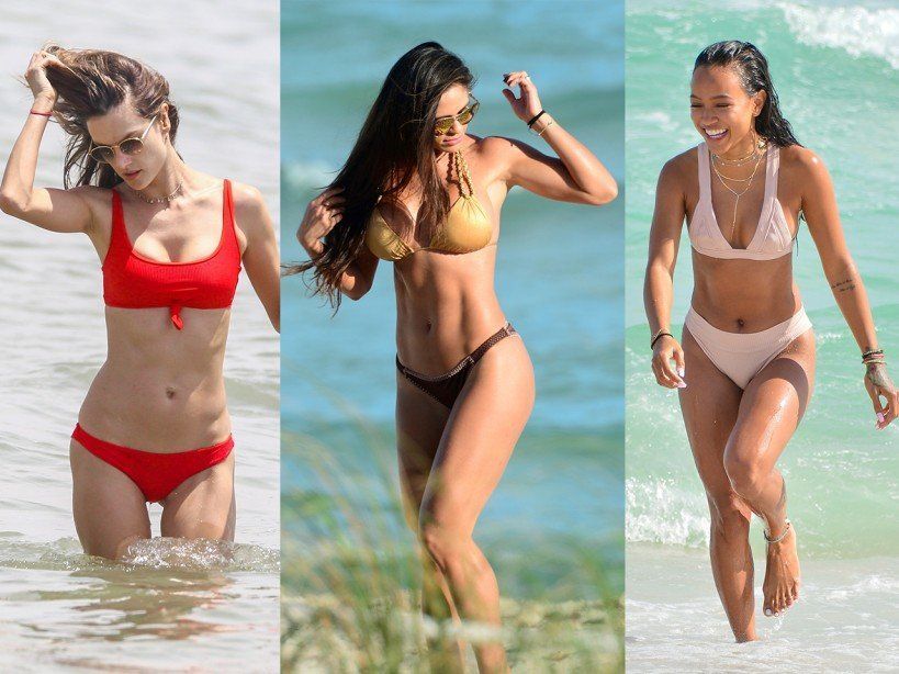 Hot celebrity bikini bodies