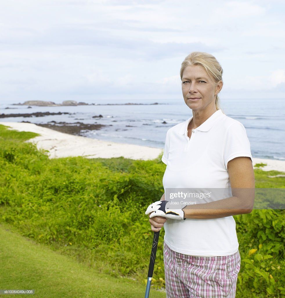 Mature female golf photos
