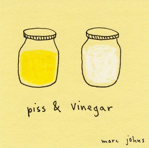 Meaning of piss and vinegar