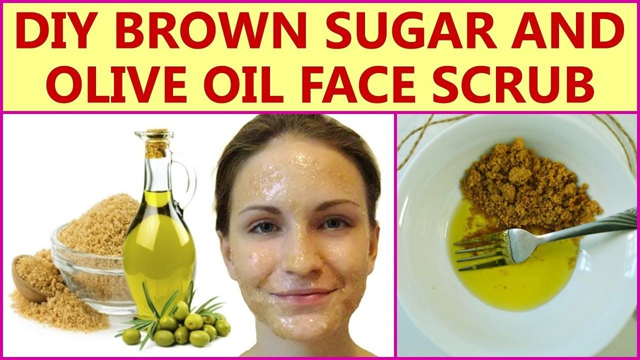 Sam reccomend Olive oil facial scrub