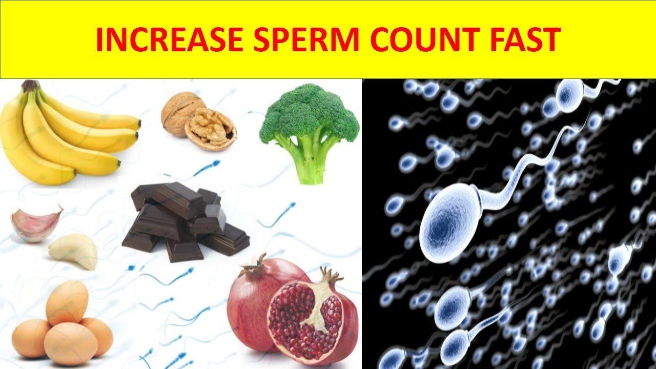 Tailgate reccomend Foods that increase sperm activity