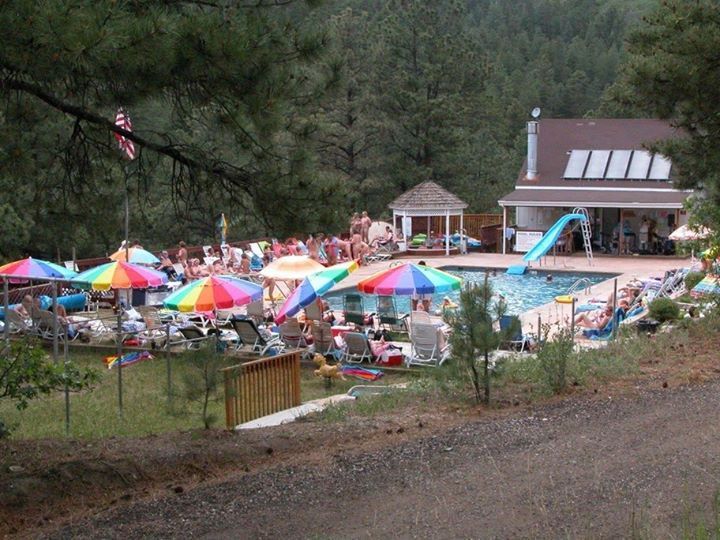 Mountain air ranch family nudist resort