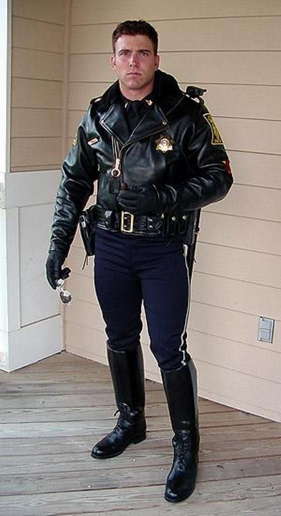 Gay cop boot fetish