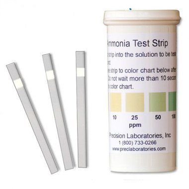 Butch C. reccomend Ammonia test strip
