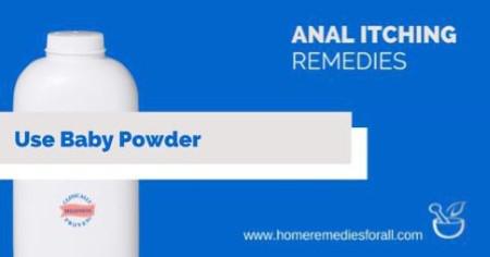 Anal itch immediate relief