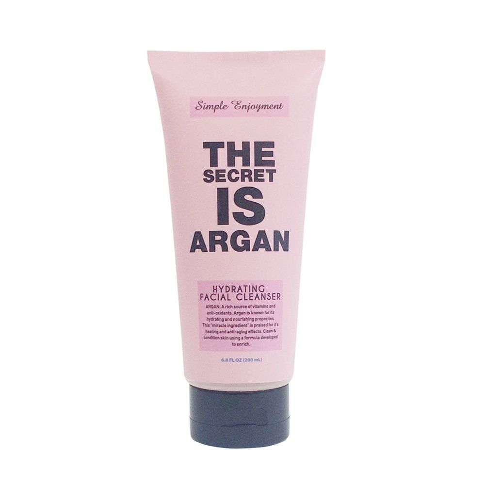 Argan oil facial cleanser