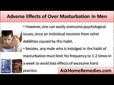 Paws reccomend Effects of male masturbation