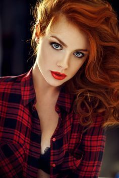 Hot true redhead babe