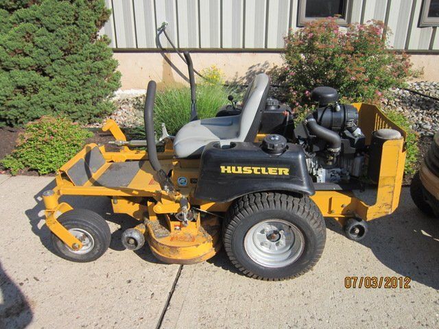 Lady reccomend Used hustler mowers