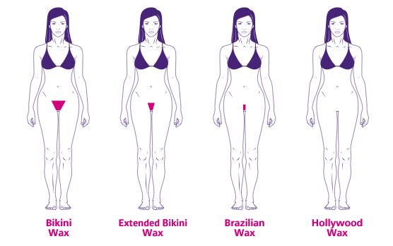 Bikini brazilian hair removal