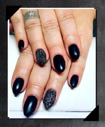 Paris reccomend Busty black nails