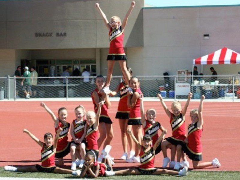 The E. Q. reccomend Cheerleading pee wee style
