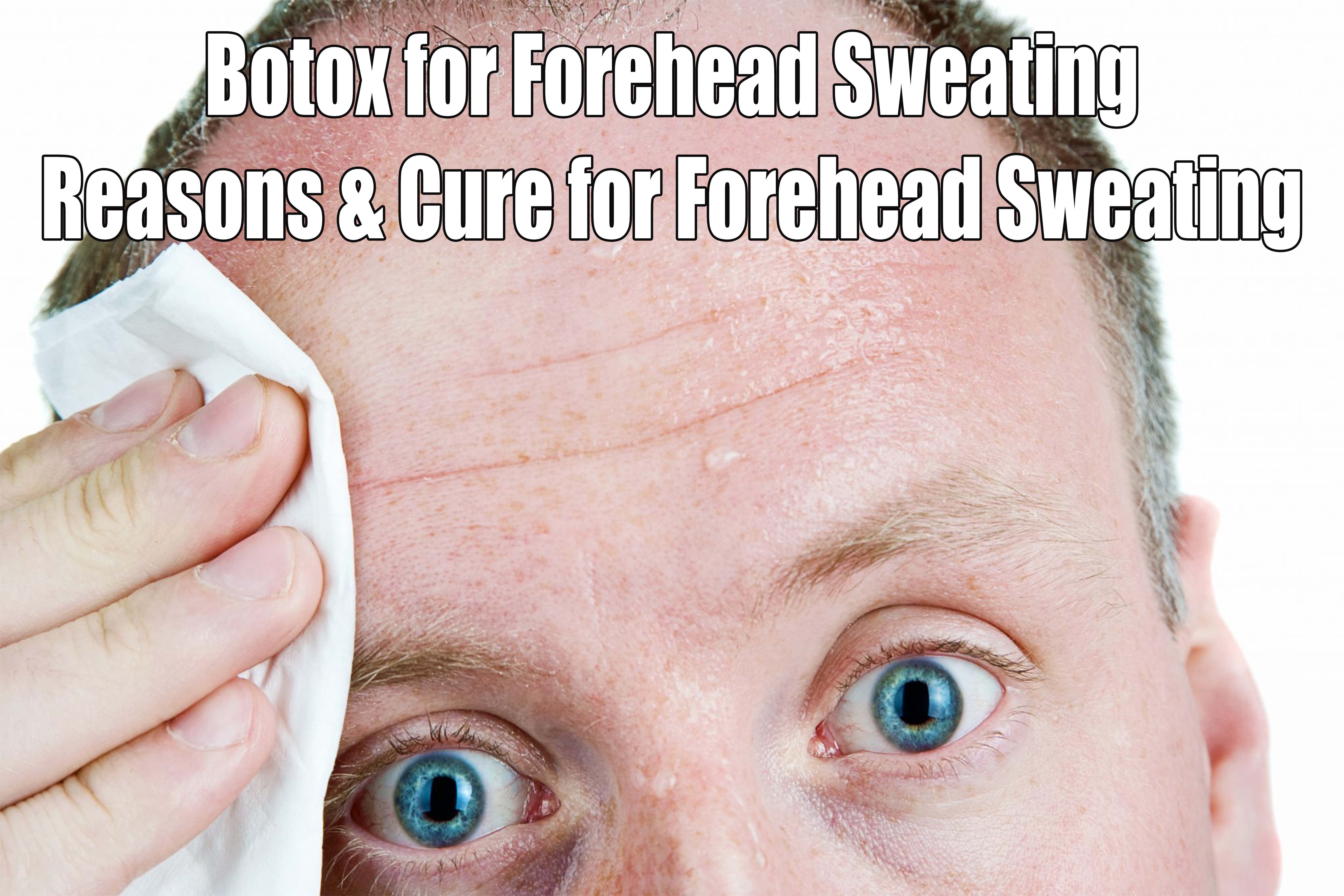 Cure for facial sweating