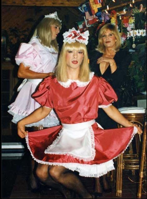 best of Maid curtsey Tranny