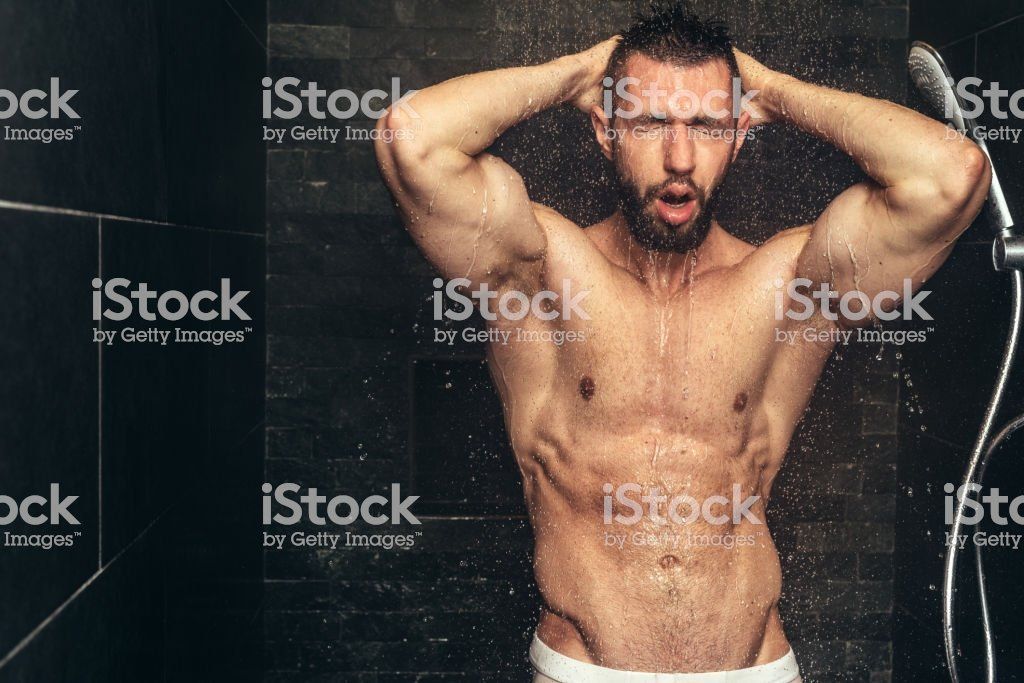 Hot Naked Men Shower