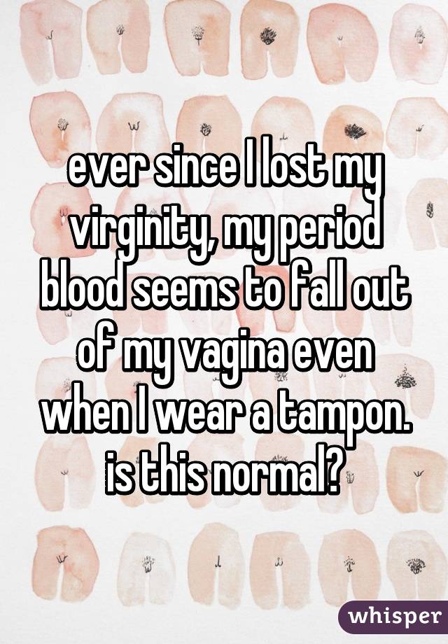 best of Virginity Tampon and
