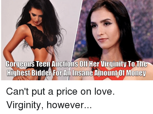Rocker reccomend Virginity to the highest bidder